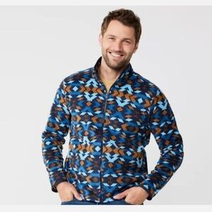 New large Sonoma Mens fleece full zip retails $50